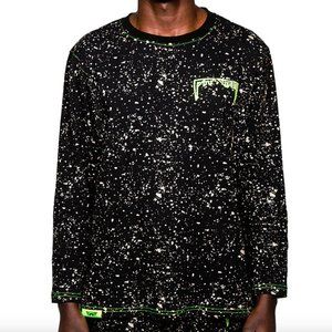 ✨NEW✨ Pit Viper Key Player Long Sleeve Shirt - Black Crew Neck Tee Shirt